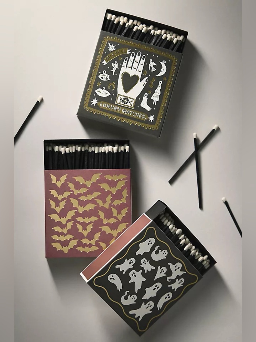 Anthropologie Mystic Icon Matches Bat